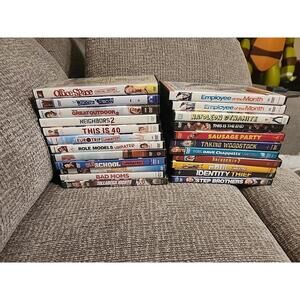 Lot Of 23 Comedy DVD'S. 2 Brand New. Others Acceptable. See Pics For Titles